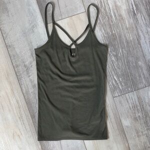Mudd Olive Green Camisole Top